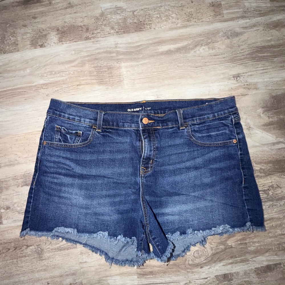 Old Navy Women's Dark Blue Jean Shorts